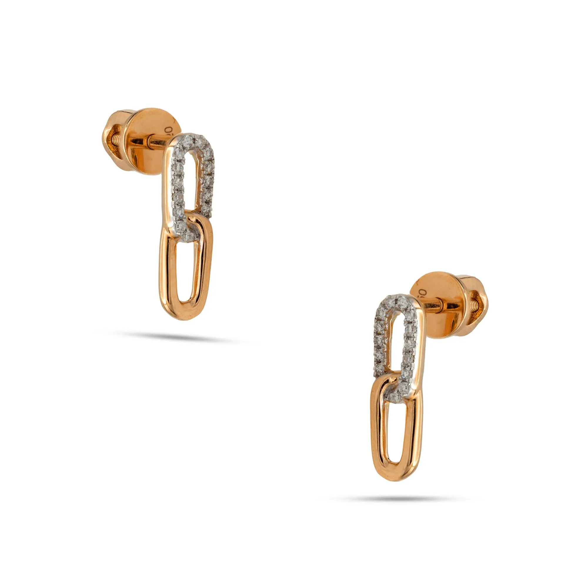 Infinite Love Diamond Earring Pair